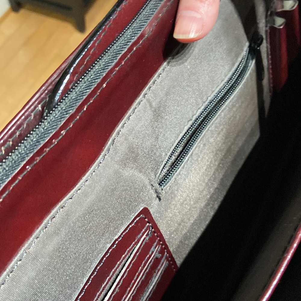 🇺🇸 Vintage Leather Briefcase- 1990’s - Picture 13 of 16